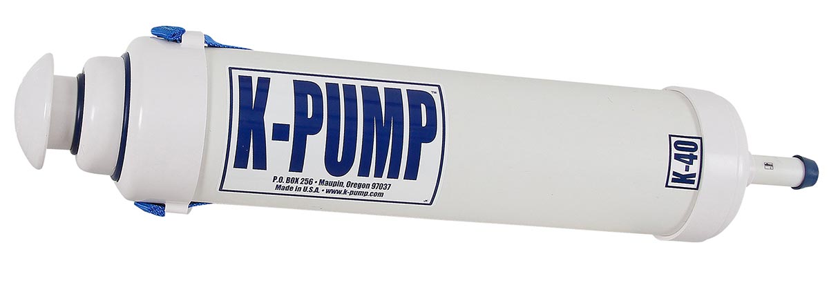 K-Pump K-40 Double-Stage Hand Held Cylinder Pump